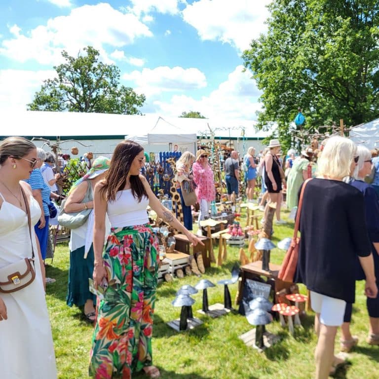 Blenheim Palace Flower Show in Woodstock