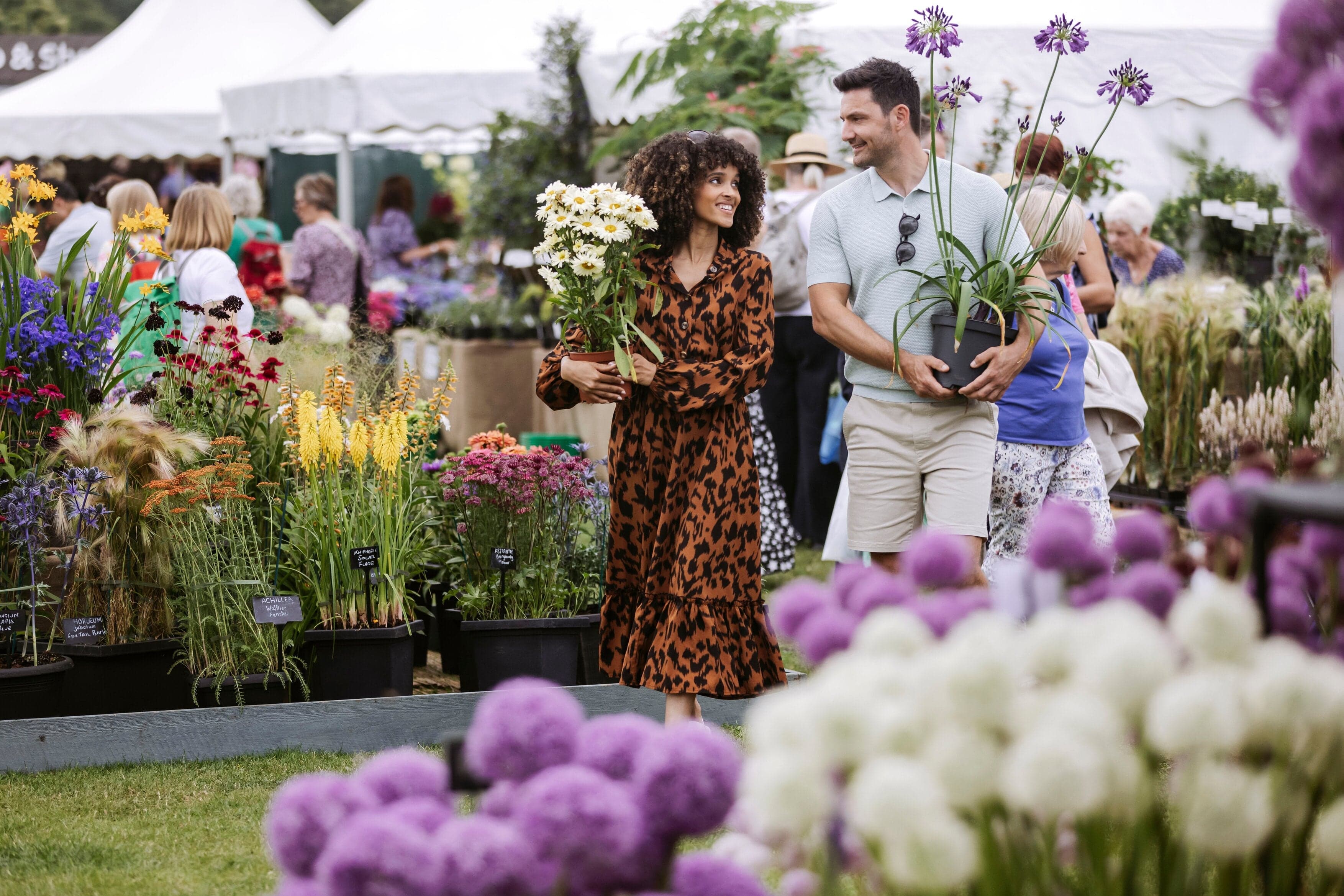 RHS Flower Show Tatton Park in Knutsford