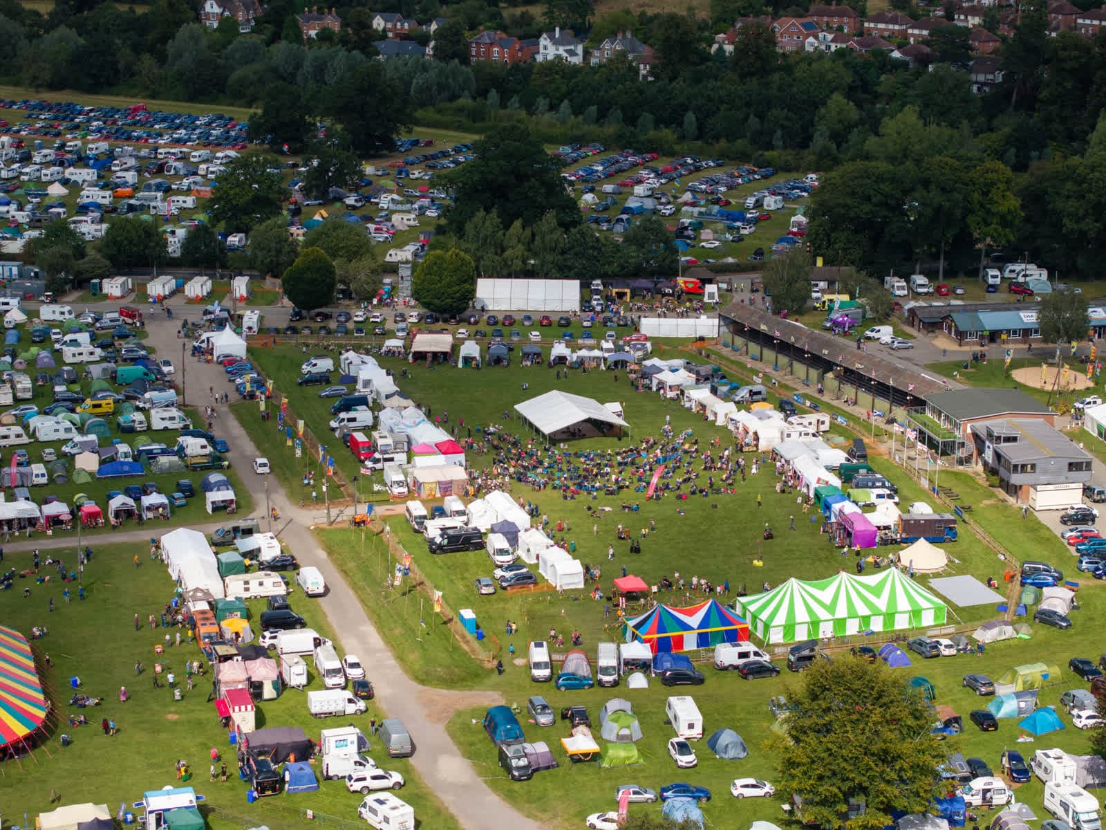 Shrewsbury Folk Festival Craft Fair in Shrewsbury
