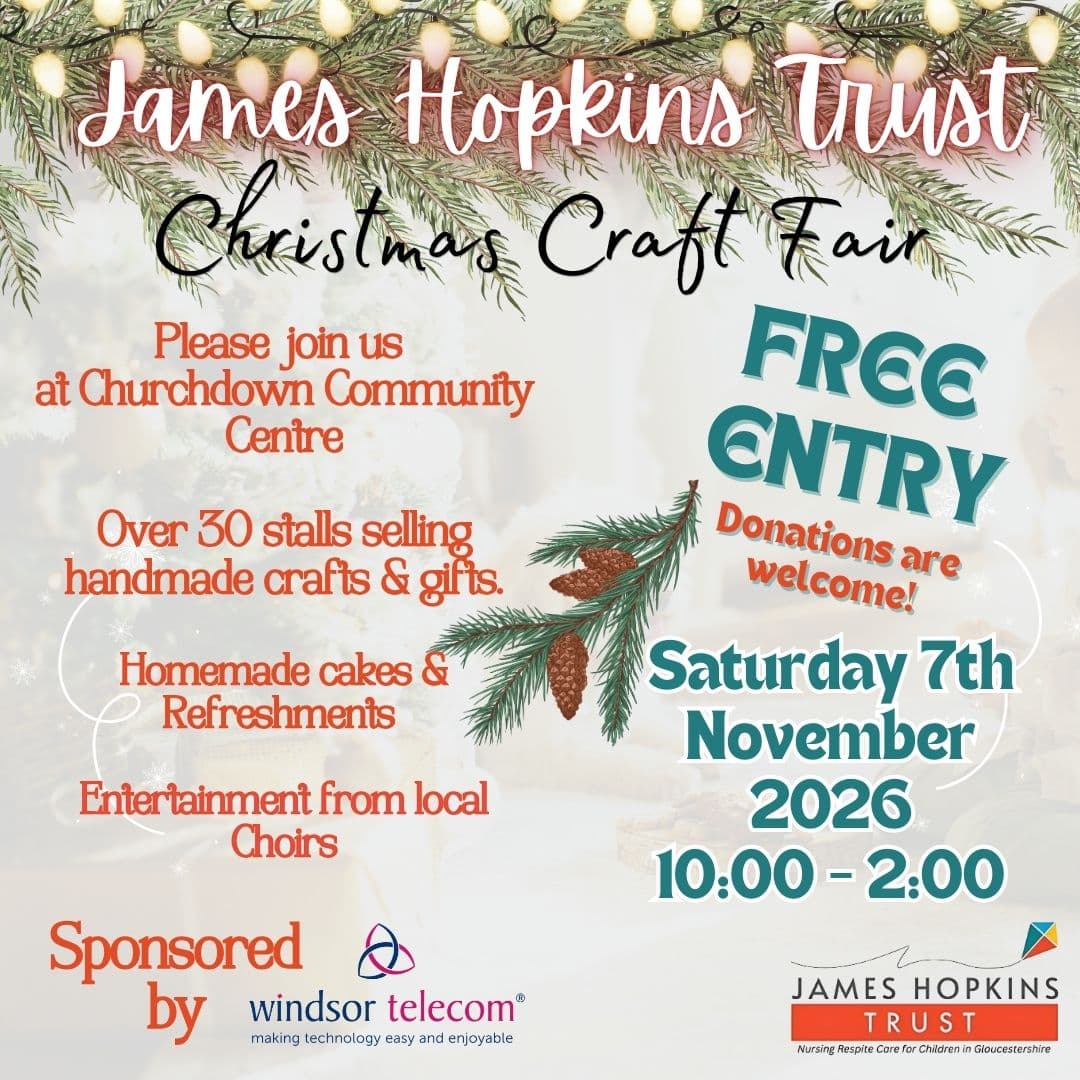 James Hopkins Trust Christmas Craft Fair in Churchdown