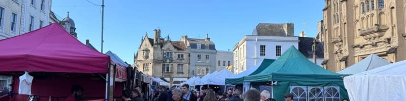 Cirencester Autumn Market in Cirencester