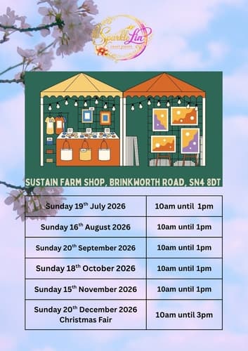 Crafts in the Tent — Sustain Farm Shop (15 Nov) in Royal Wootton Bassett